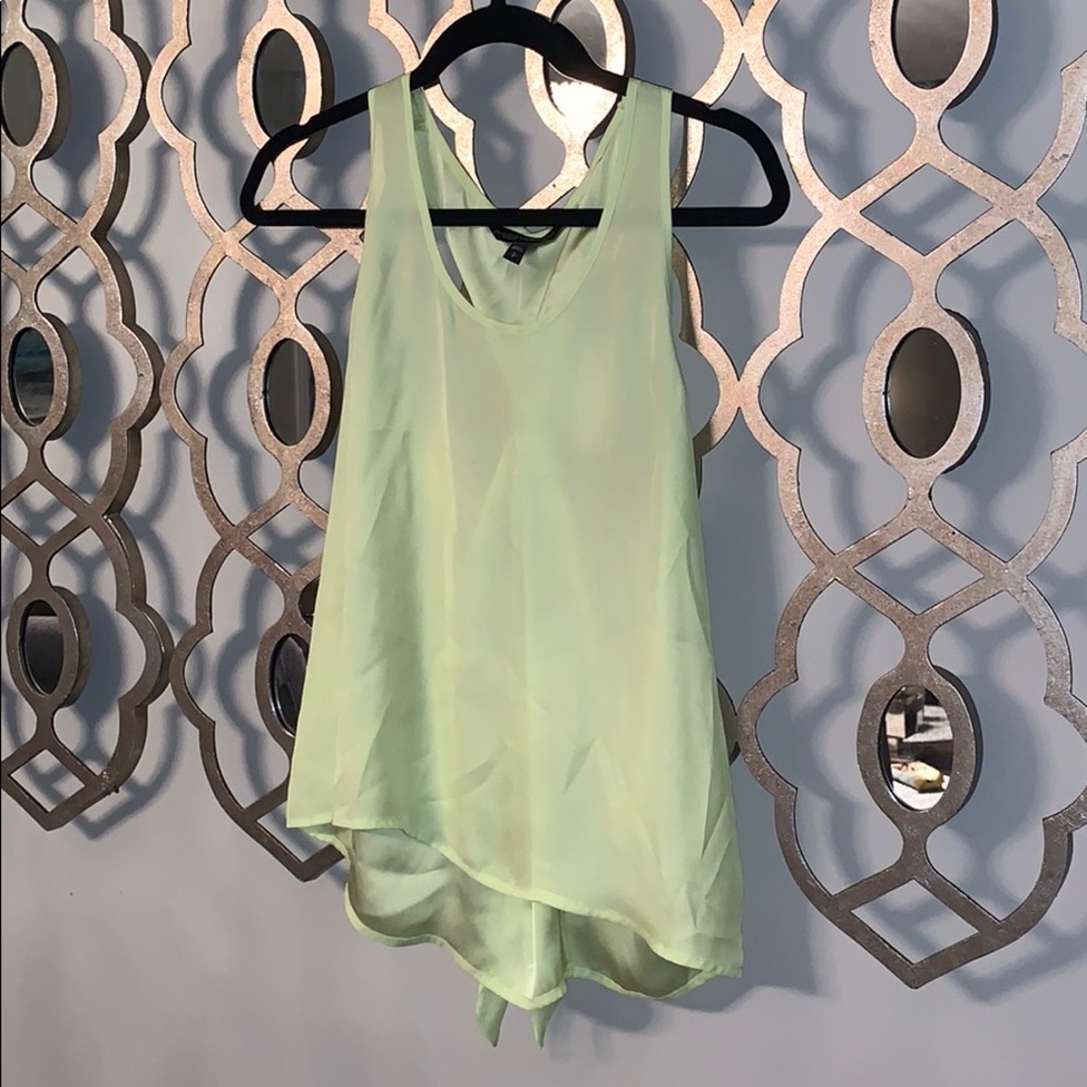 Lime tank top